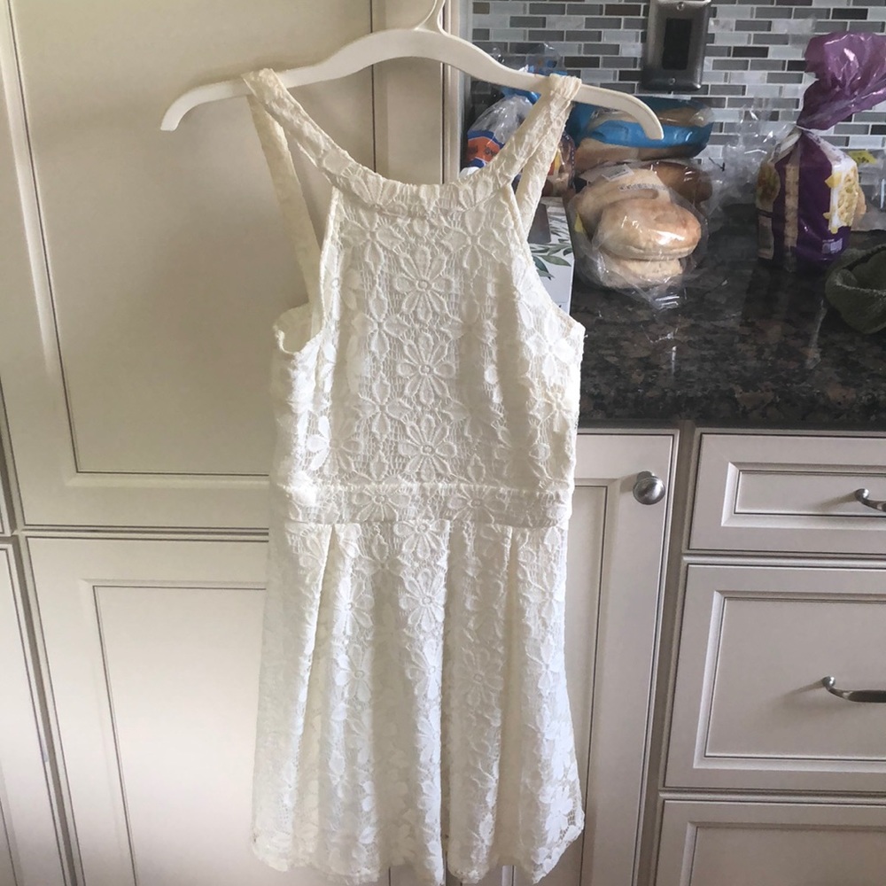 beautiful white dress